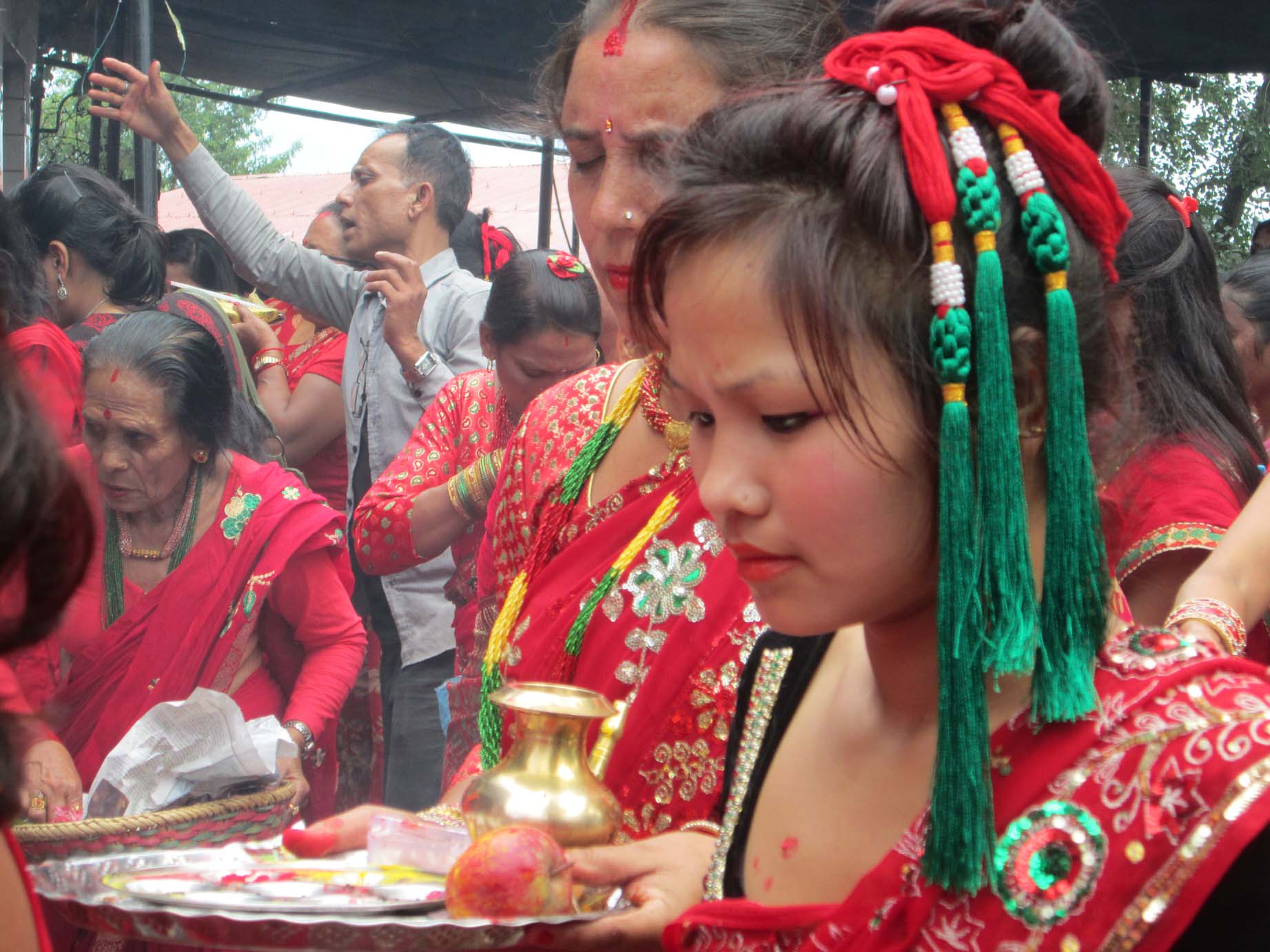 हिन्दु महिलाहरूकाे महानचाड हरितालीका तीज ब्रतकाे कथा (पढाै)