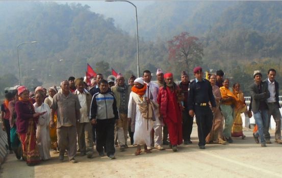 बालसन्तको पैदलयात्रामा सुनसरी ६० औँ जिल्ला