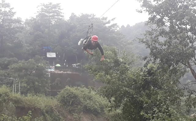 फ्लाईङ फक्स तथा जिप फ्लाइङ परिक्षण सम्पन्न