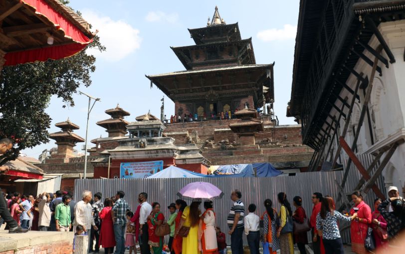 तलेजु भवानीकाे मन्दिर सर्वसाधारणका लागि खुला